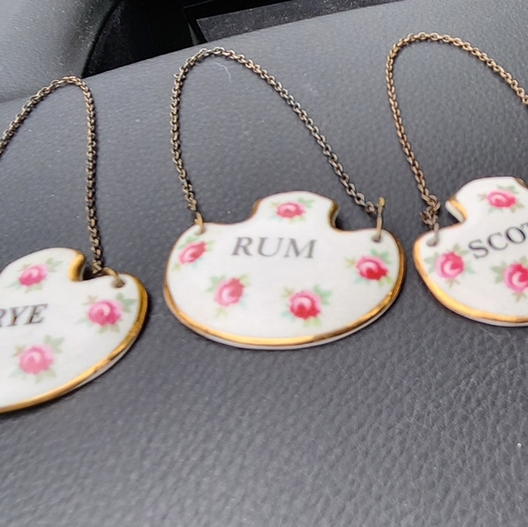 Royal Adderley Porcelain Decanter Labels - Picture 1 of 6